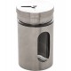 Porta Condimentos 80ml De Vidro e Inox Com Tampa Dosadora